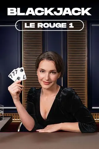 Blackjack Le Rouge live